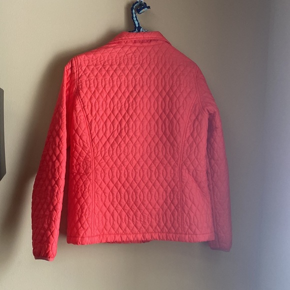 Lands' End Jackets & Coats Coral Lands End Lightweight Puffer